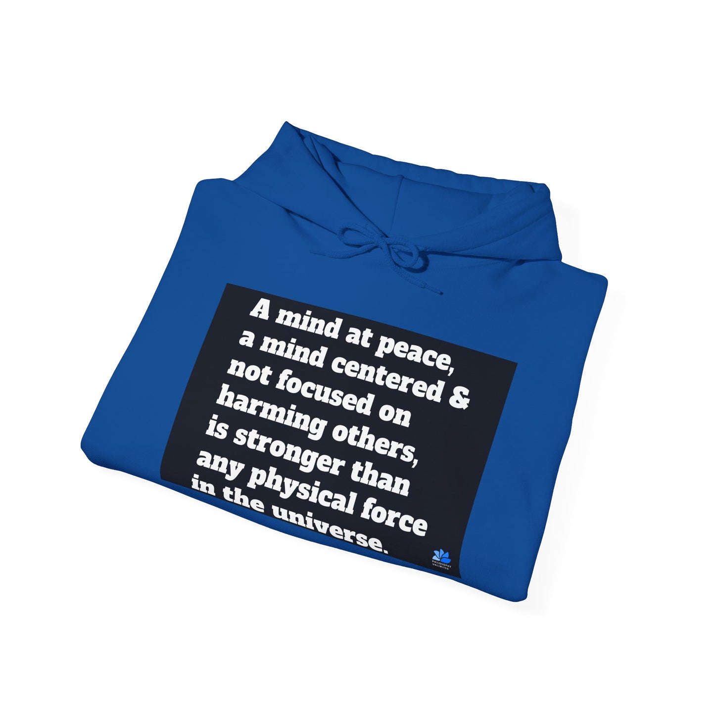 Back In Peace Sweat à capuche unisexe Heavy Blend™: Citations de Wayne Dyer