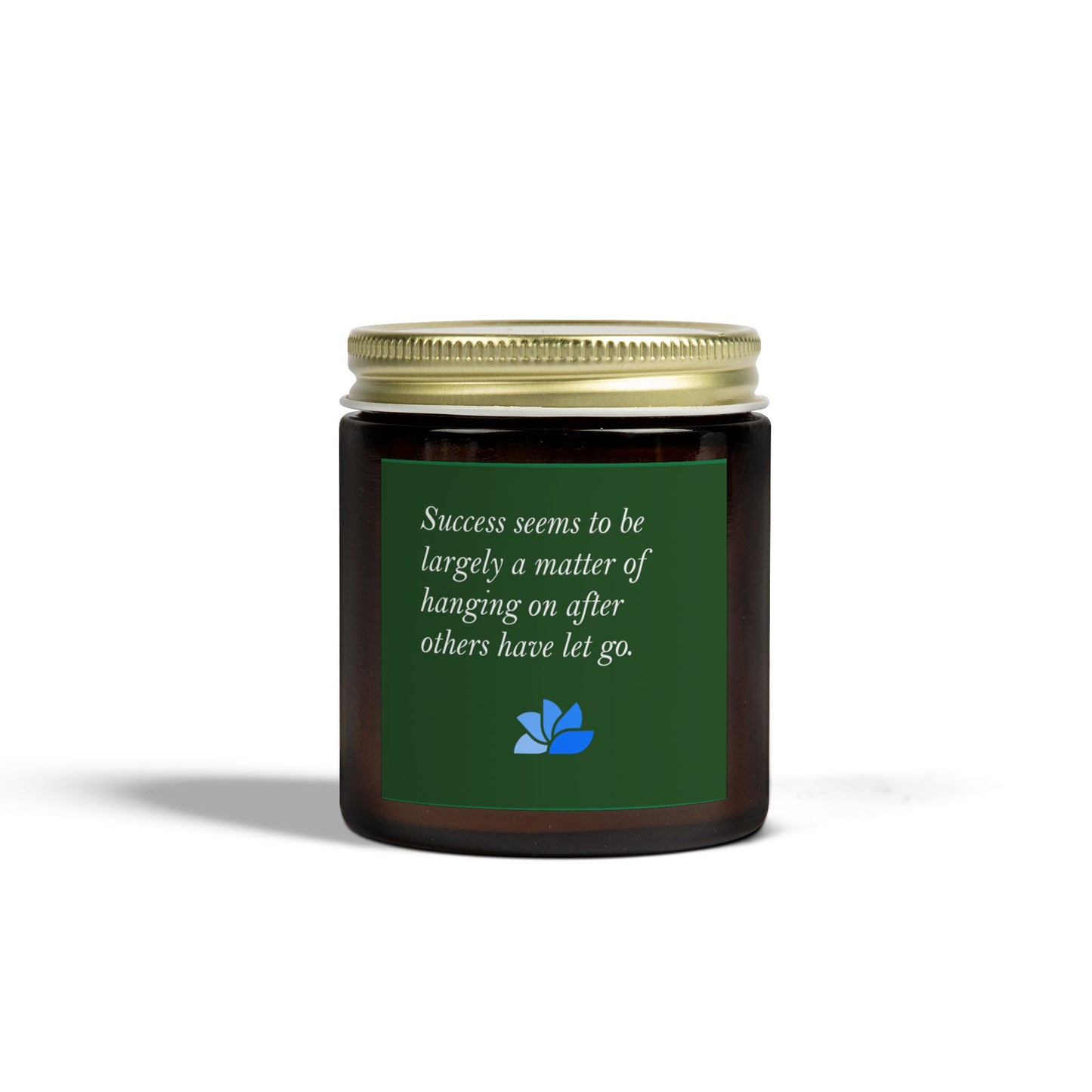 Possible Still™ Duftende Lys (4oz, 9oz) (Grønn Tema): William Feather Quotes