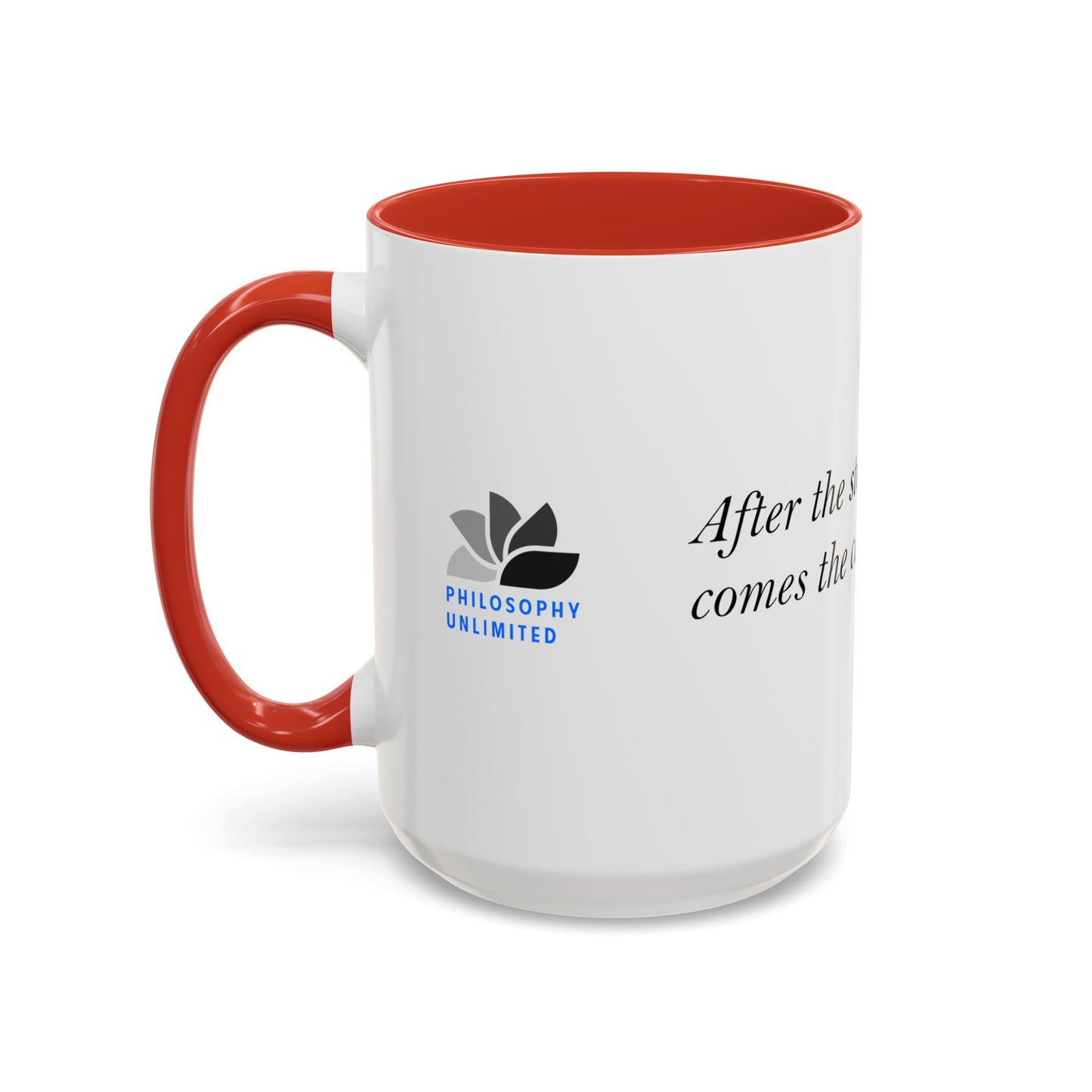The Storm Is Over Accent™ Kaffekrus 11 oz (0,33 l) / 15 oz (0,44 l) (Hvit Tema): Matthew Henry Quotes