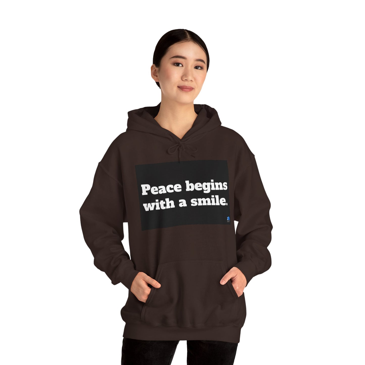 Back In Peace Unisex Heavy Blend ™ Hettegenser: Mother Teresa Quotes