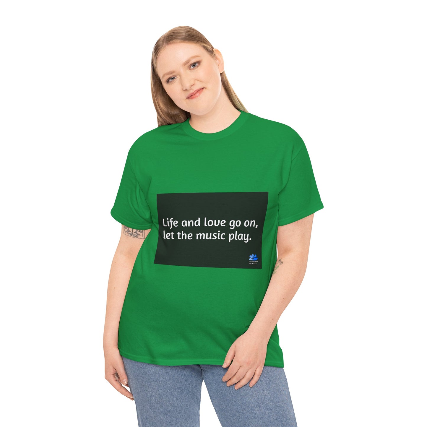 Alarm Dance Unisex ™ Heavy Cotton T-Shirt: Johnny Cash Quotes