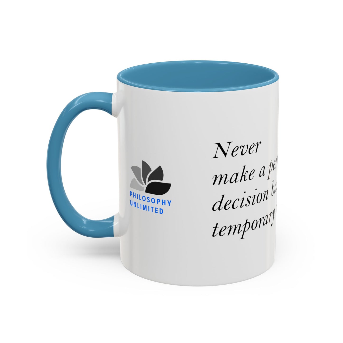 The Storm Is Over Accent™ Kaffekrus 11 oz (0,33 l) / 15 oz (0,44 l) (Hvit Tema): T. D. Jakes Quotes