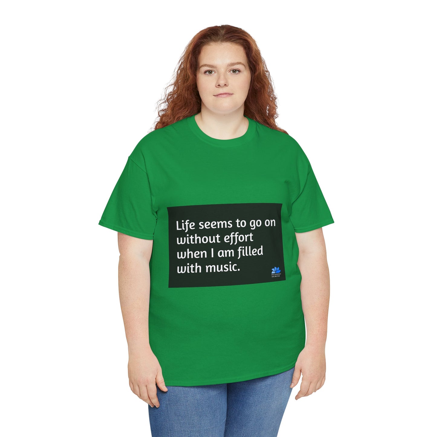 Alarm Dance Unisex ™ Heavy Cotton T-Shirt: Zitate von George Eliot