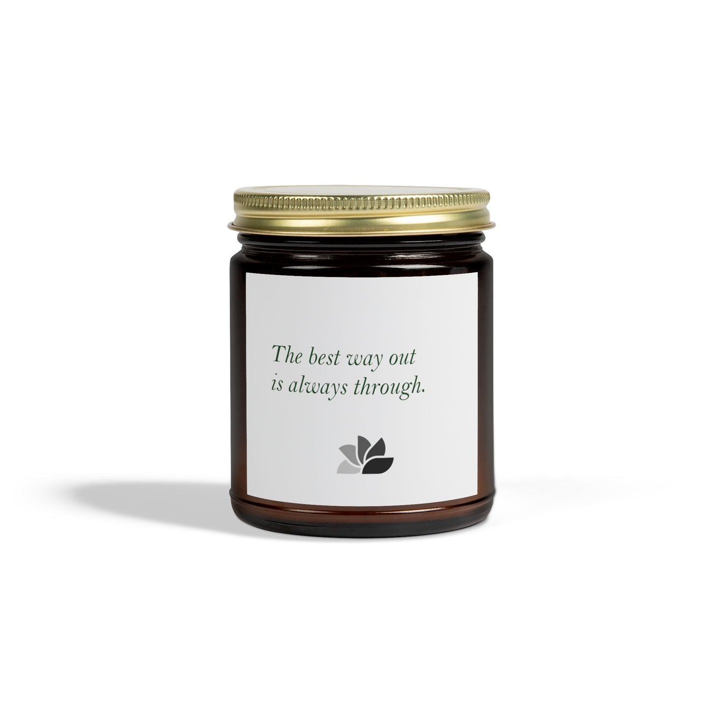Possible Still™ duftlys (4 oz, 9 oz) (hvidt tema): Robert Frost-citater