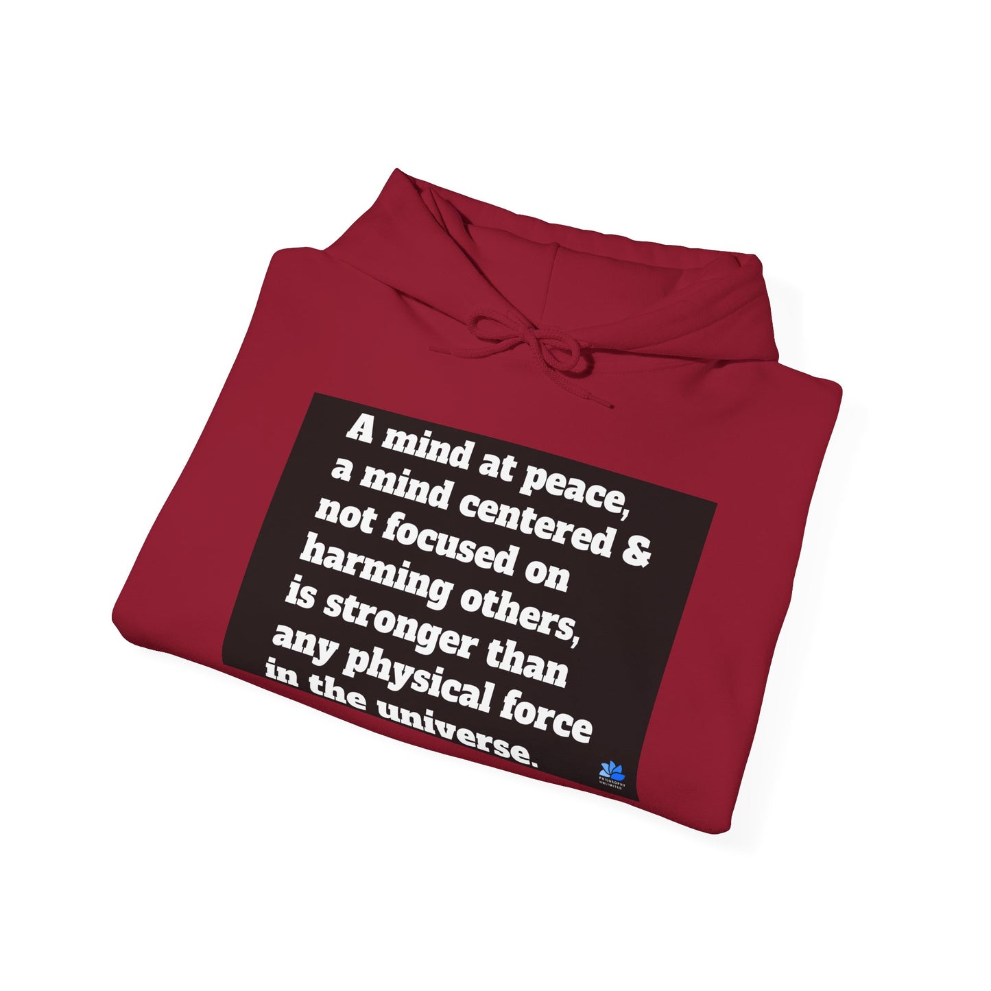 Back In Peace Sweat à capuche unisexe Heavy Blend™: Citations de Wayne Dyer