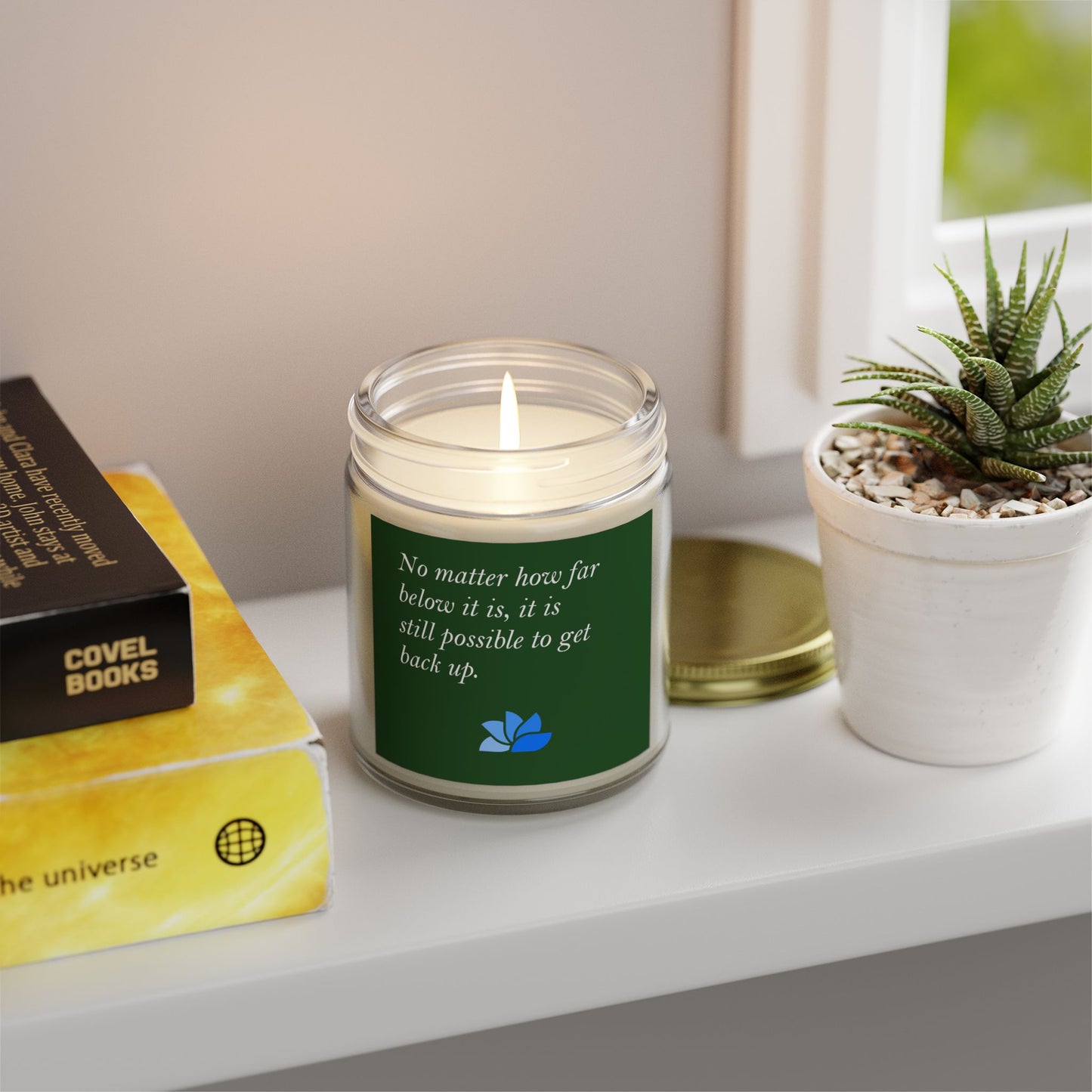 Possible Still™ Duftende Lys (4oz, 9oz) (Grønn Tema): Fabien Landry Quotes