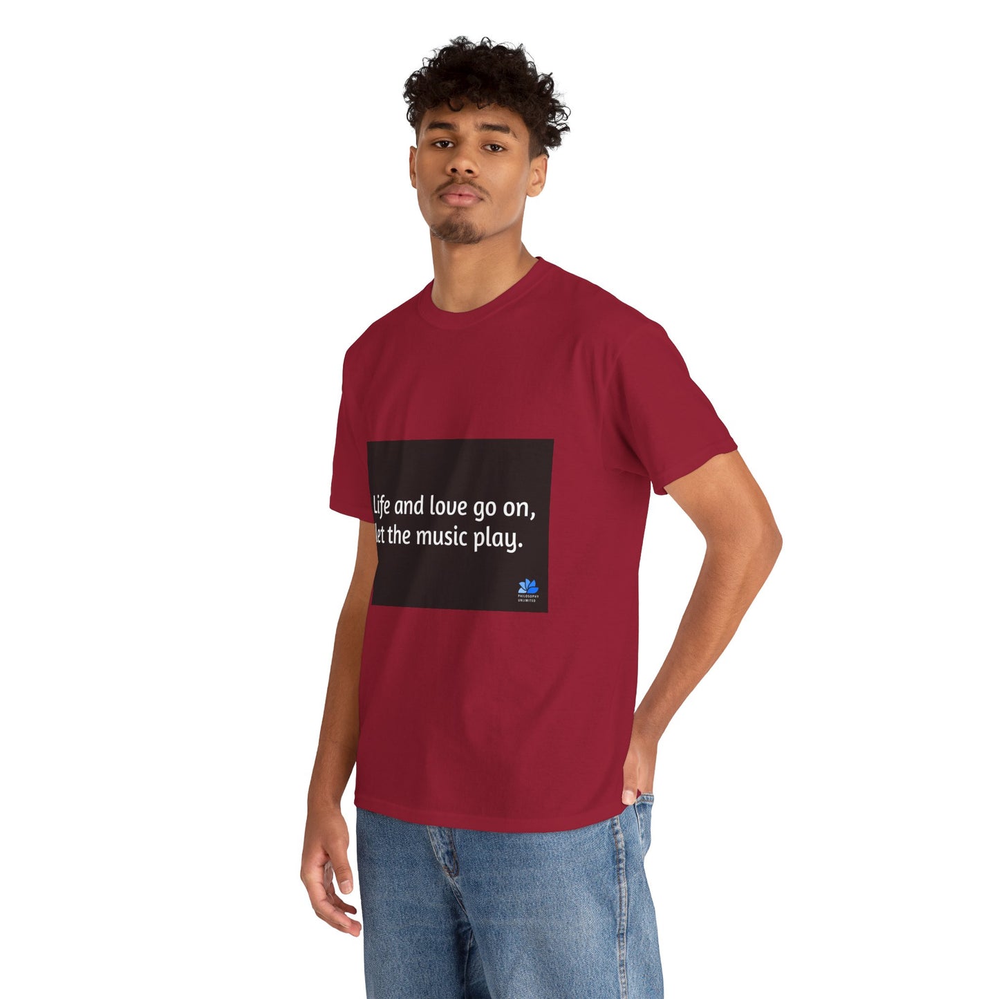 Alarm Dance Unisex ™ Heavy Cotton T-Shirt: Johnny Cash Quotes
