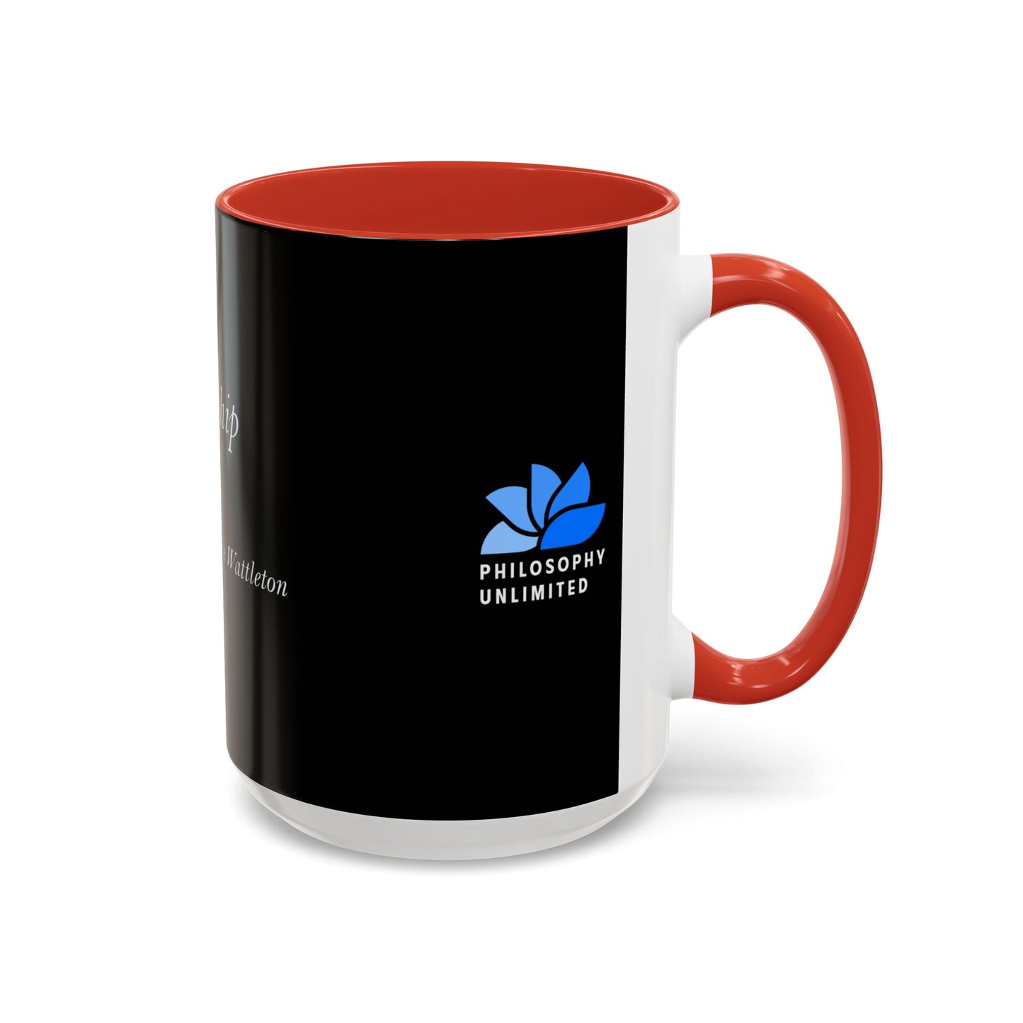 The Storm Is Over Accent™ Kaffekrus 11 oz (0,33 l) / 15 oz (0,44 l) (Svart Tema): Faye Wattleton Quotes