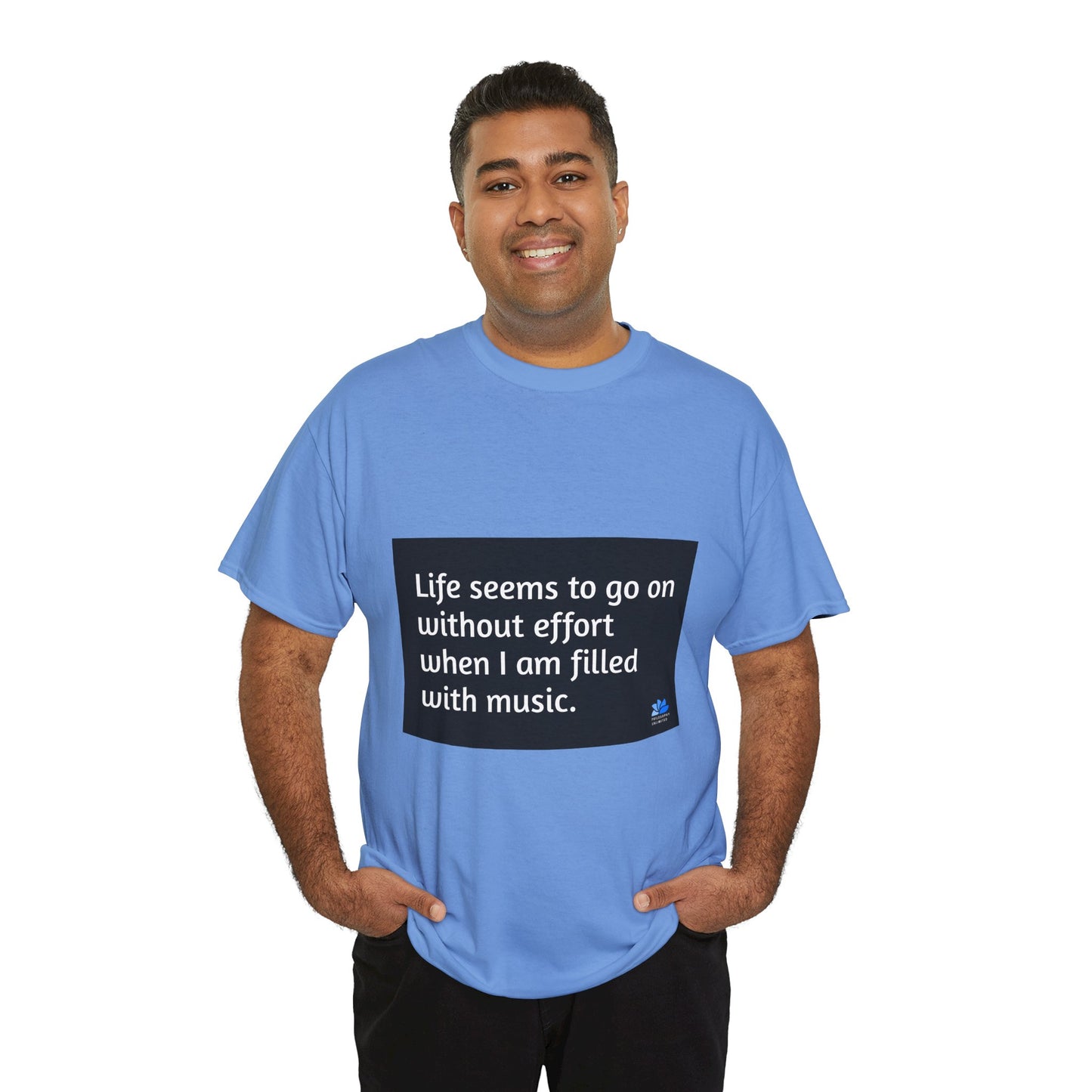 Alarm Dance Unisex ™ Heavy Cotton T-Shirt: Zitate von George Eliot