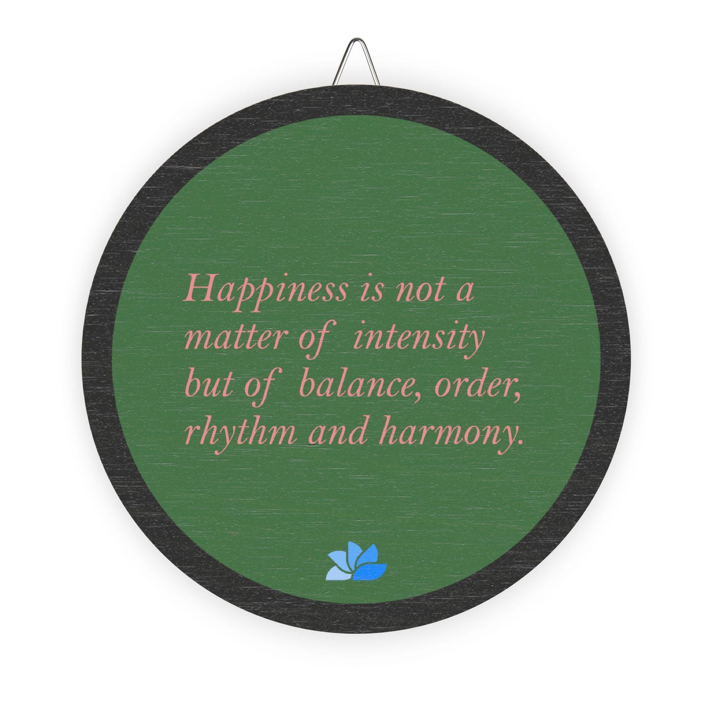 New Harmony™ Tre Hengende Skilt (Grønn): Thomas Merton Quotes