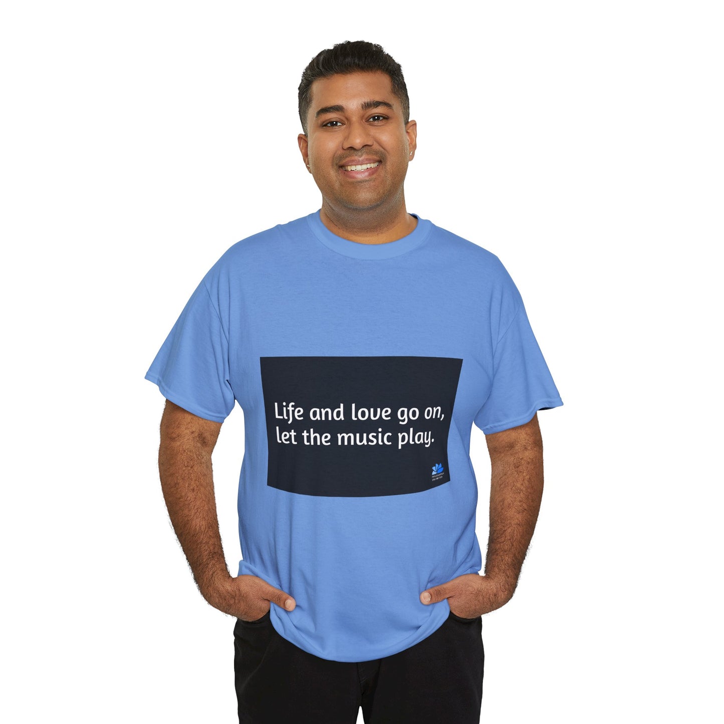 Alarm Dance Unisex ™ Heavy Cotton T-Shirt: Johnny Cash Quotes
