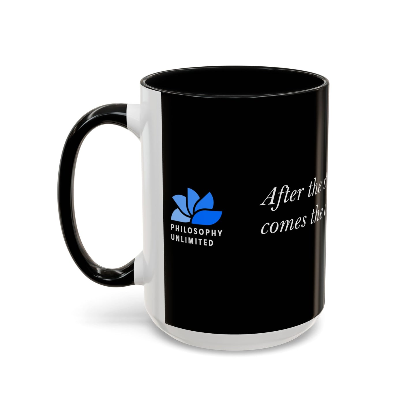 The Storm Is Over Accent™ kaffekrus 11 oz (0,33 L) / 15 oz (0,44 L) (sort tema): Matthew Henry Citater