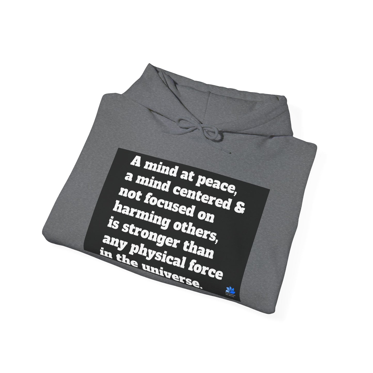 Back In Peace Sweat à capuche unisexe Heavy Blend™: Citations de Wayne Dyer