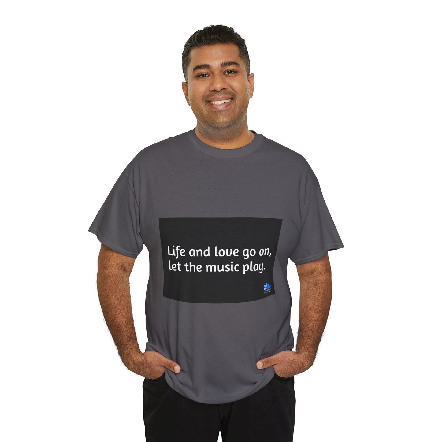 Alarm Dance Unisex ™ Heavy Cotton T-Shirt: Johnny Cash Quotes