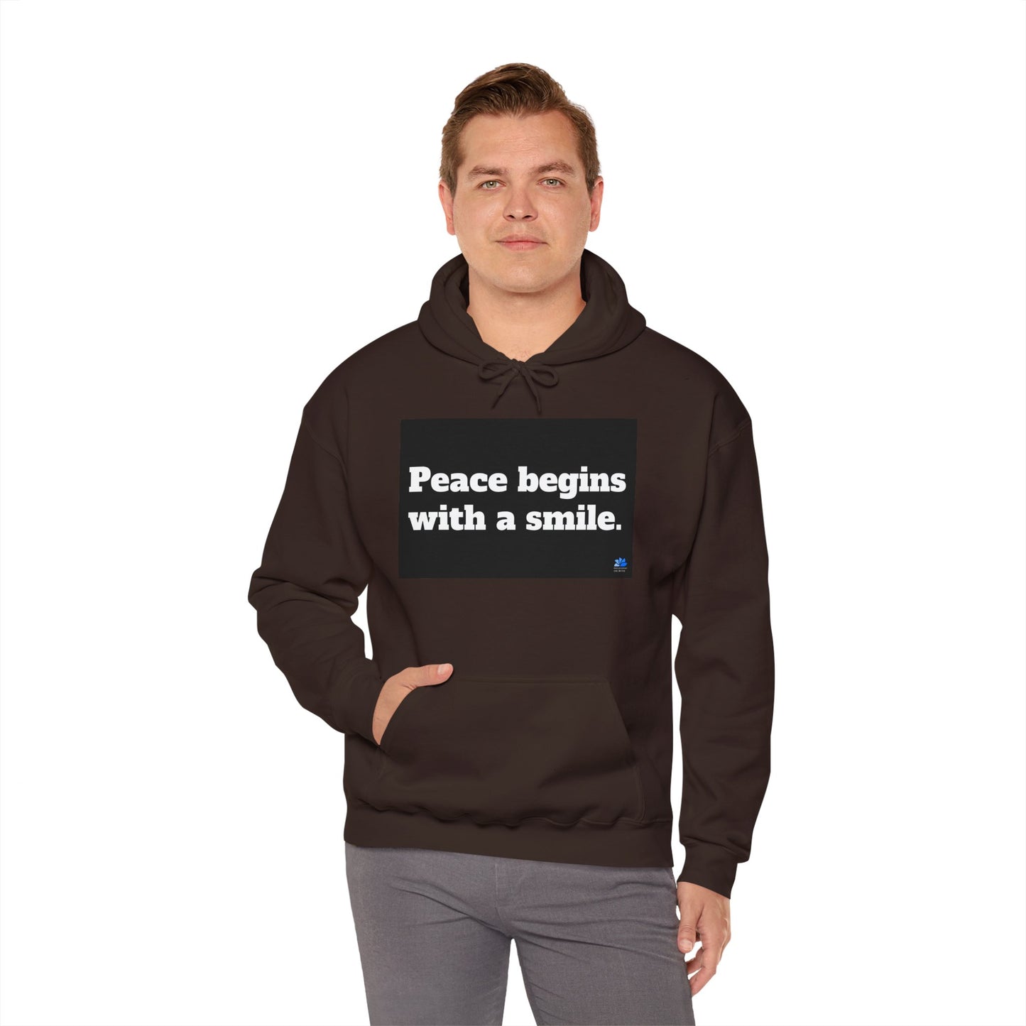 Back In Peace Unisex Heavy Blend ™ Hettegenser: Mother Teresa Quotes