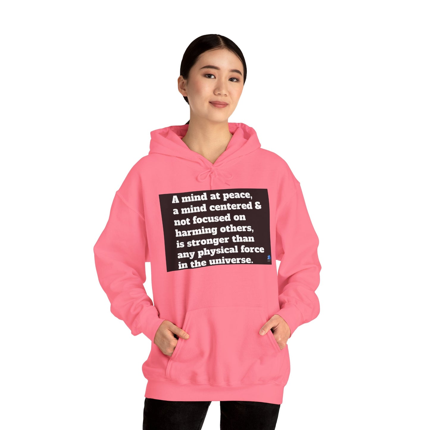 Back In Peace Sweat à capuche unisexe Heavy Blend™: Citations de Wayne Dyer
