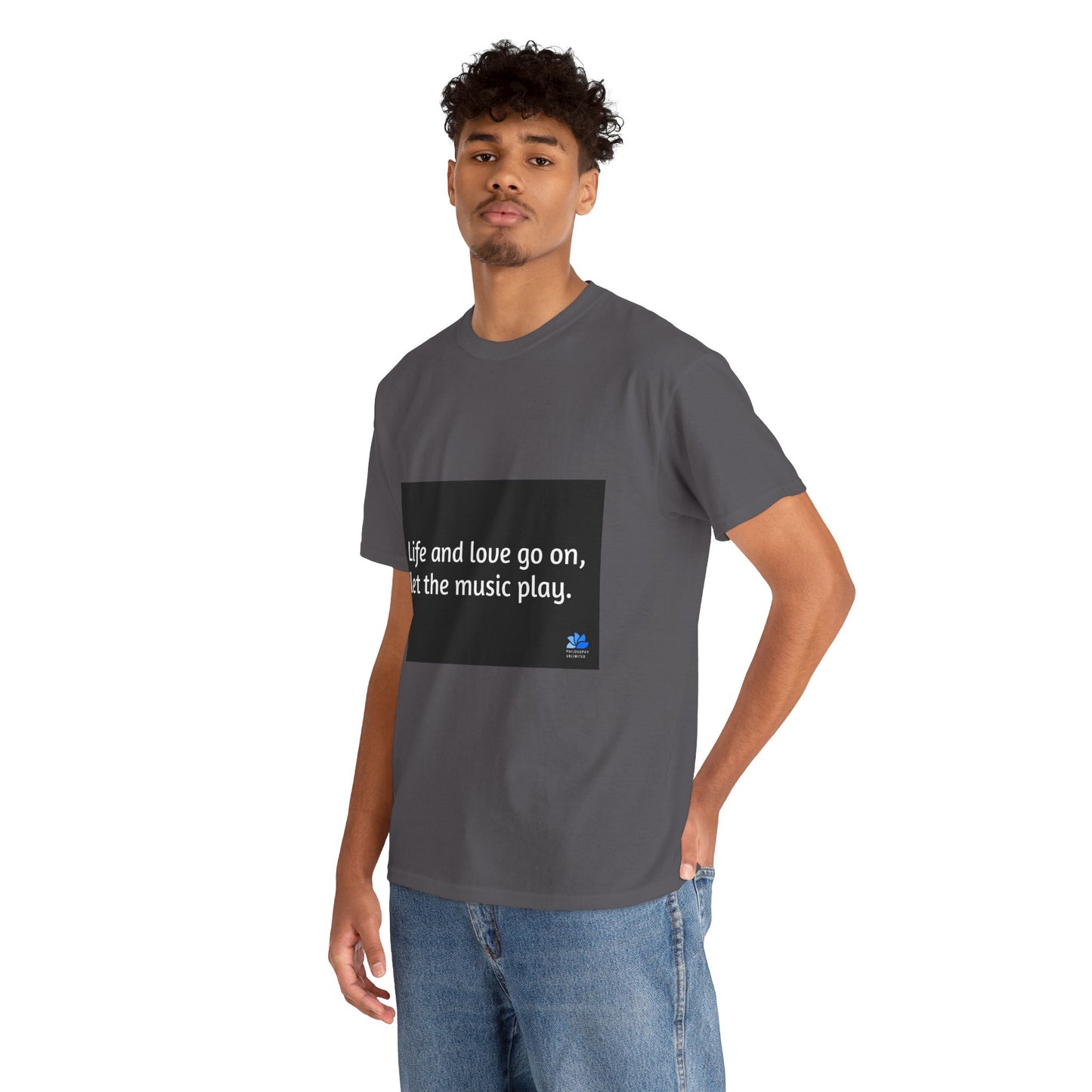 Alarm Dance Unisex ™ Heavy Cotton T-Shirt: Johnny Cash Quotes