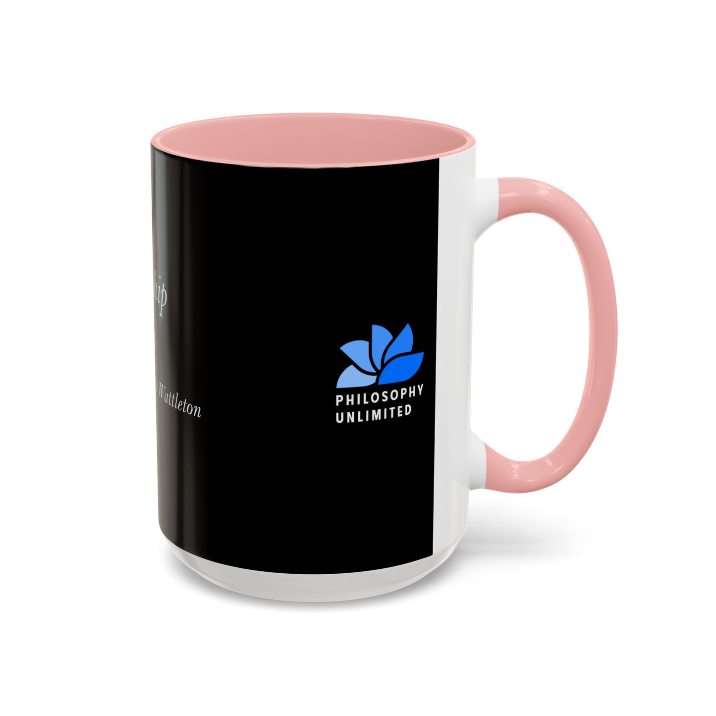 The Storm Is Over Accent™ Kaffekrus 11 oz (0,33 l) / 15 oz (0,44 l) (Svart Tema): Faye Wattleton Quotes