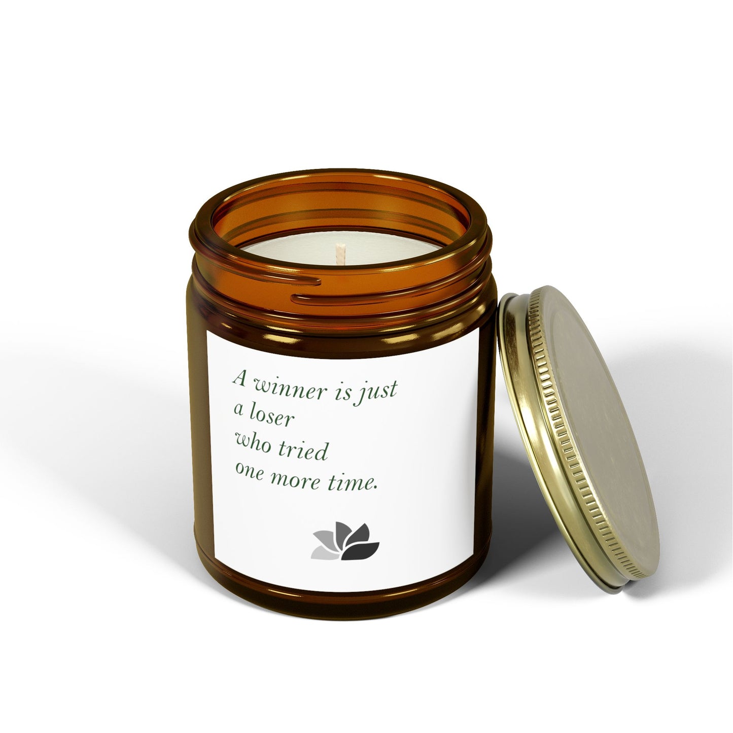 Possible Still™ Duftende Lys (4oz, 9oz) (Hvit Tema): George M. Moore Jr. Quotes