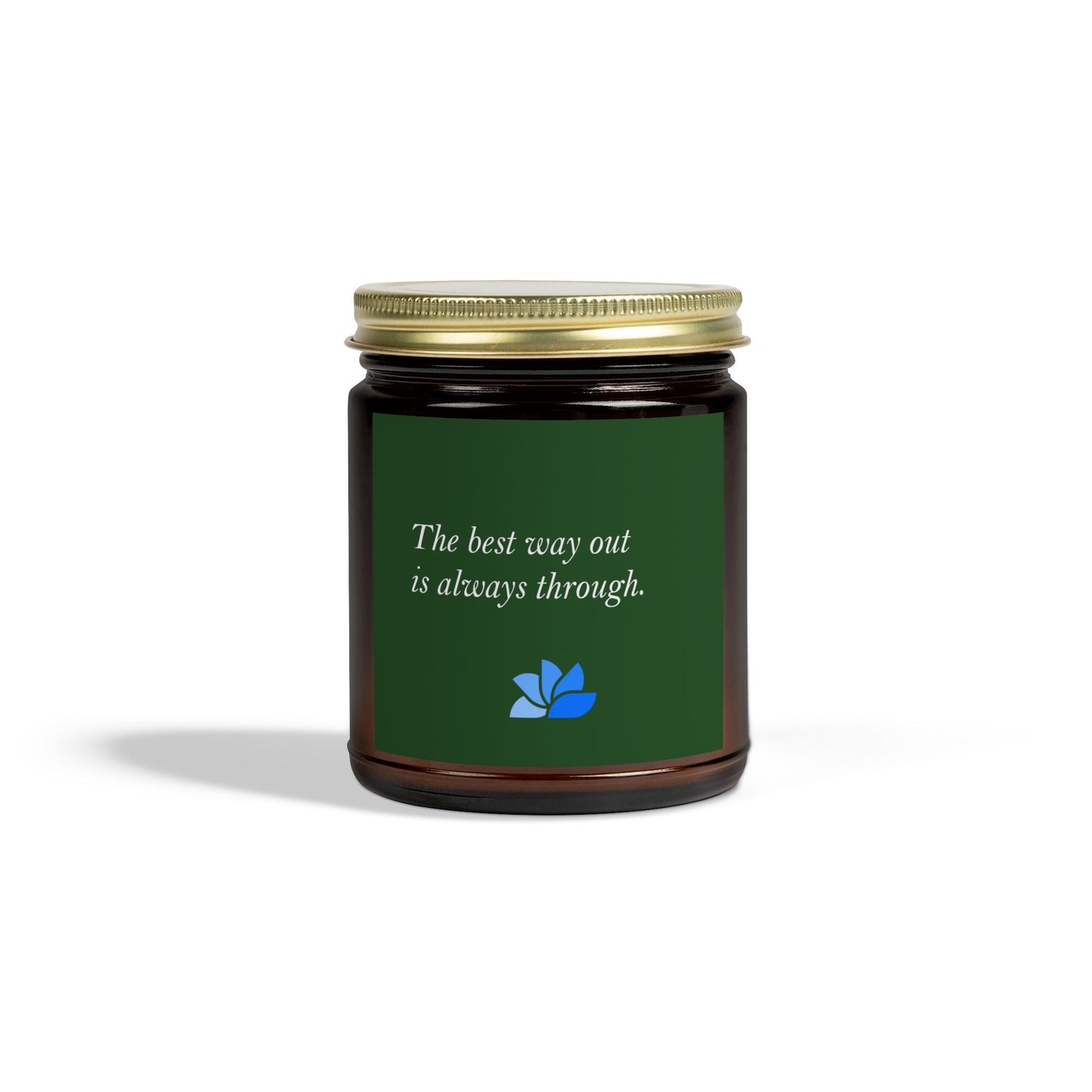 Possible Still™ Duftende Lys (4oz, 9oz) (Grønn Tema): Robert Frost Quotes