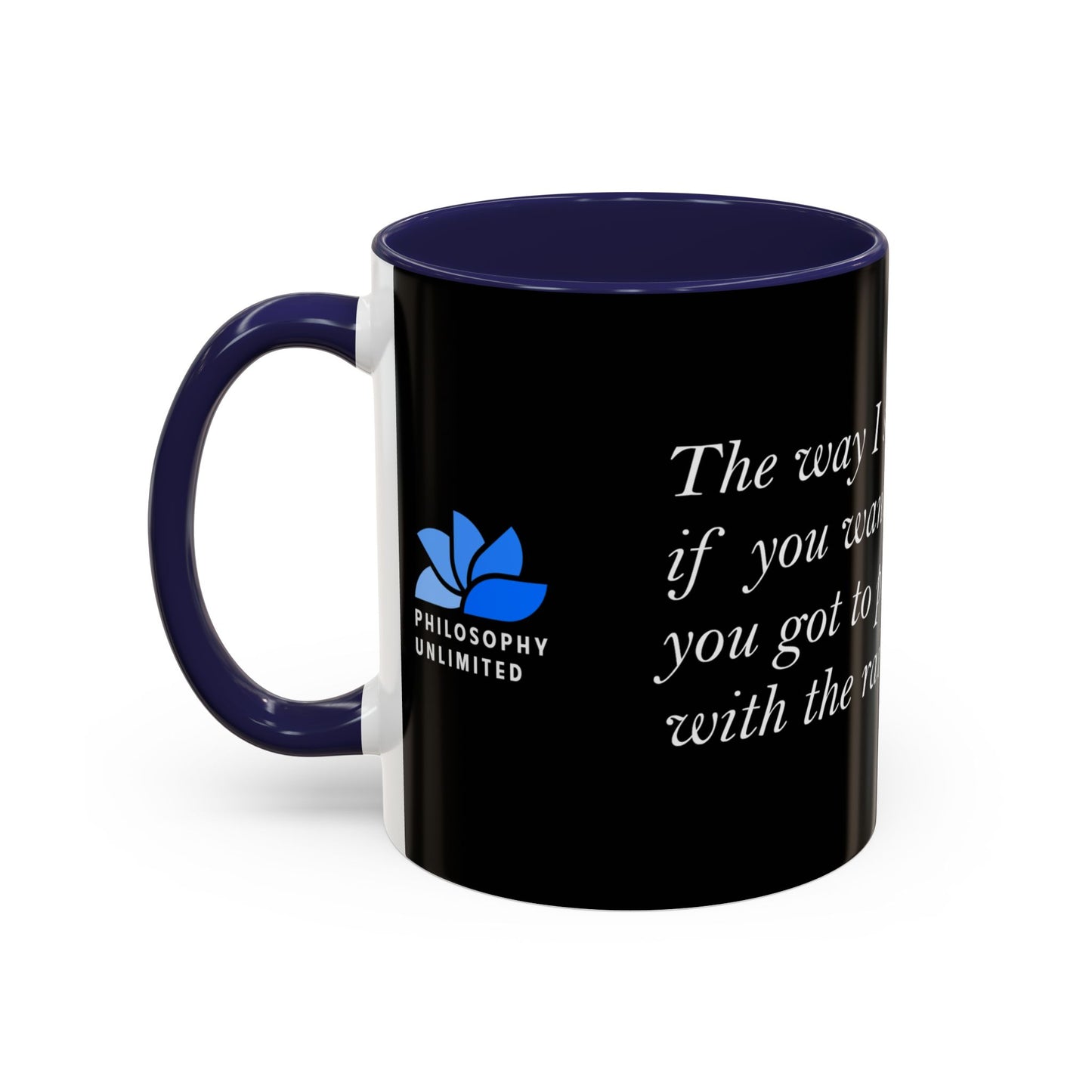 The Storm Is Over Accent™ kaffemugg 11 oz (0,33 L) / 15 oz (0,44 L) (svart tema): Dolly Parton Citat