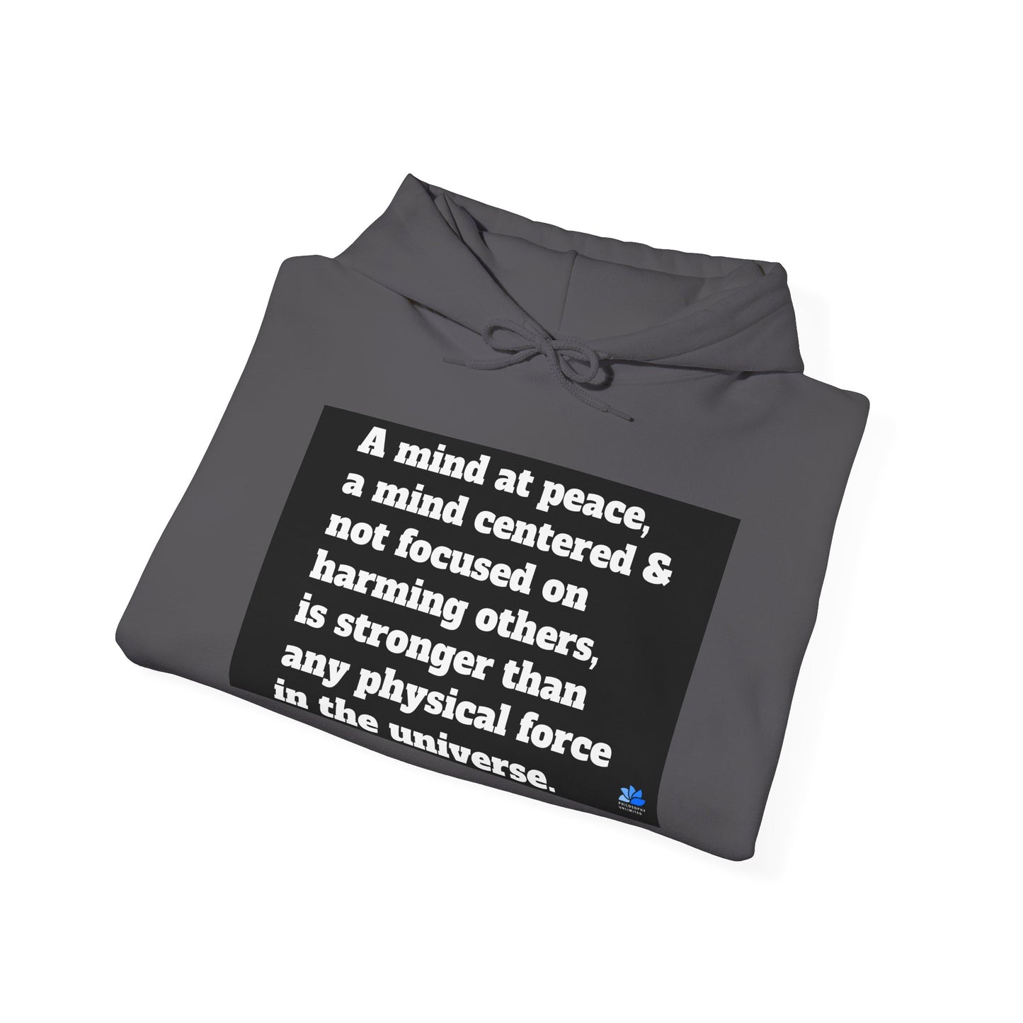 Back In Peace Sweat à capuche unisexe Heavy Blend™: Citations de Wayne Dyer