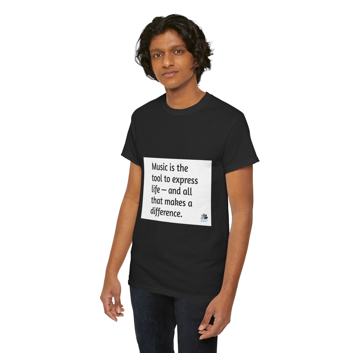 Alarm Dance Unisex ™ Tung Bomull T-skjorte: Herbie Hancock Quotes