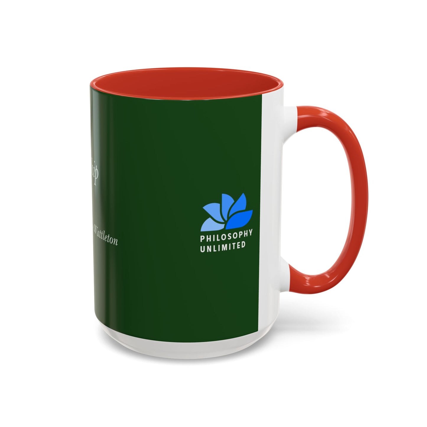 The Storm Is Over Accent™ Kaffekrus 11 oz (0,33 l) / 15 oz (0,44 l) (Grønn Tema): Faye Wattleton Quotes