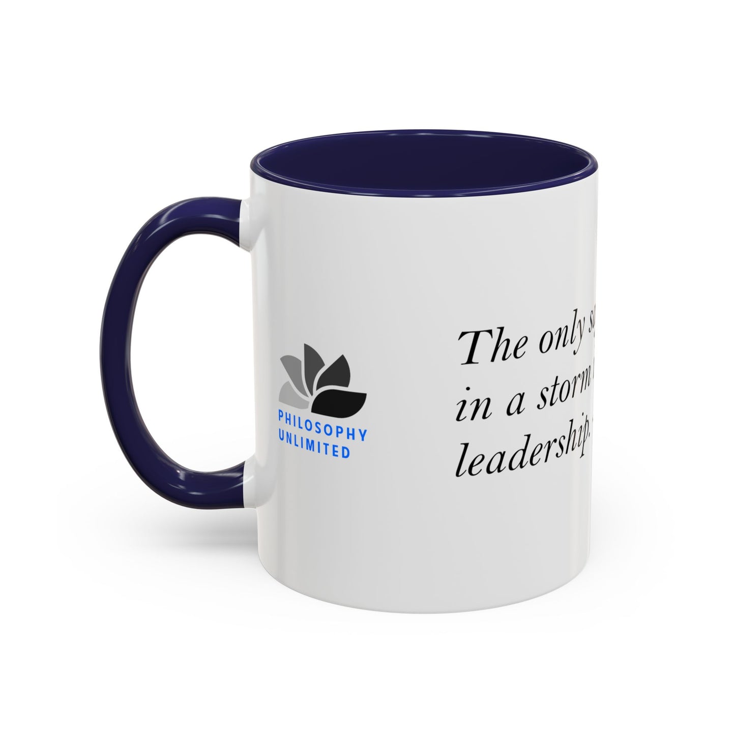 The Storm Is Over Accent™ Kaffekrus 11 oz (0,33 l) / 15 oz (0,44 l) (Hvit Tema): Faye Wattleton Quotes