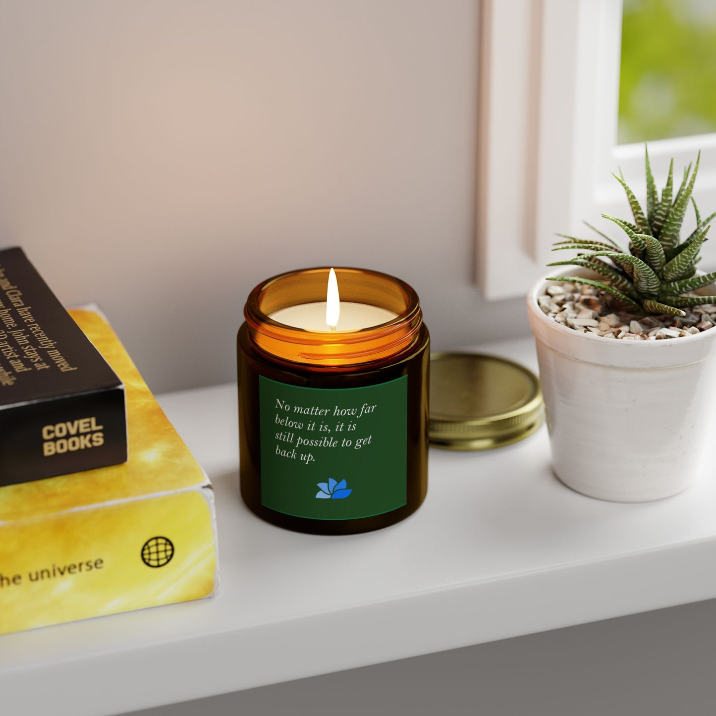 Possible Still™ Duftende Lys (4oz, 9oz) (Grønn Tema): Fabien Landry Quotes