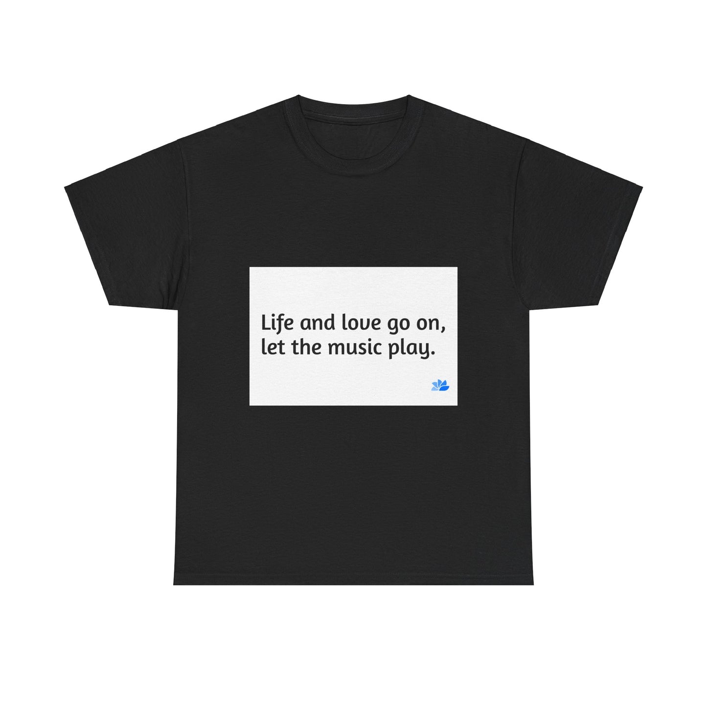 Alarm Dance Unisex ™ Heavy Cotton T-Shirt: Johnny Cash Quotes