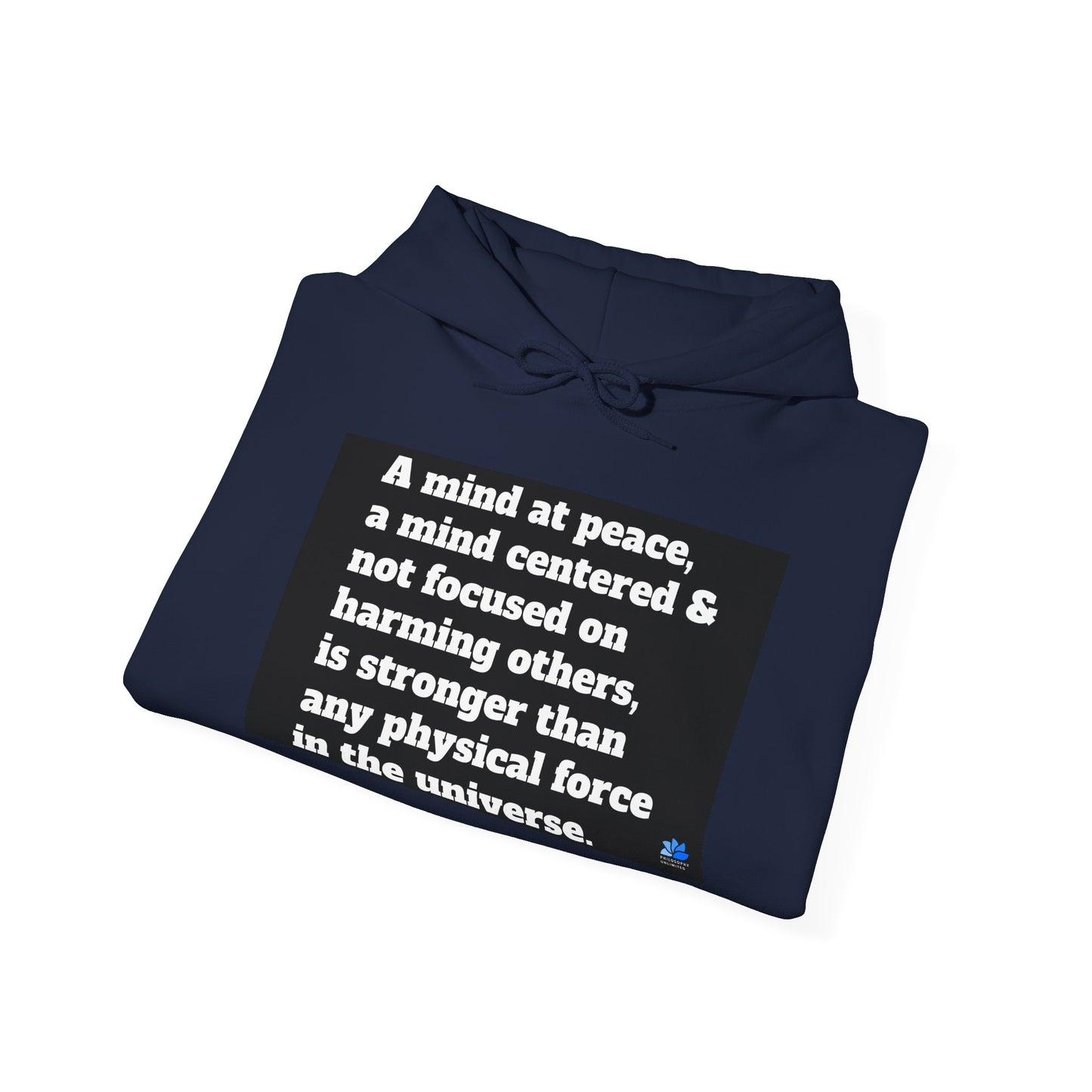 Back In Peace Sweat à capuche unisexe Heavy Blend™: Citations de Wayne Dyer