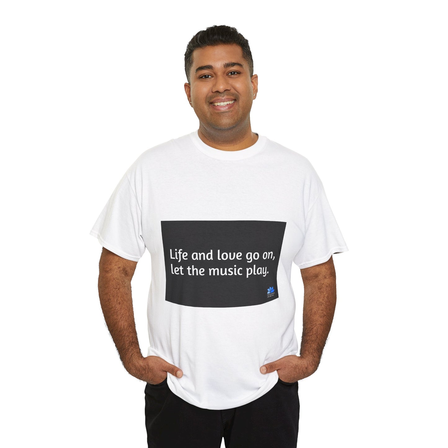 Alarm Dance Unisex ™ Heavy Cotton T-Shirt: Johnny Cash Quotes