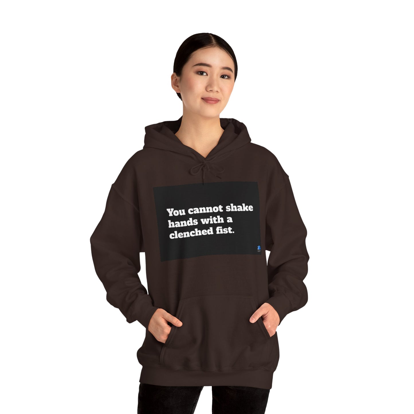 Back In Peace Unisex Heavy Blend ™ Hettegenser: Indira Gandhi Quotes