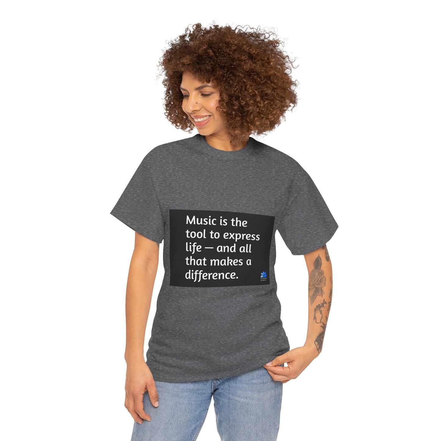 Alarm Dance Unisex ™ Heavy Cotton T-Shirt: Zitate von Herbie Hancock