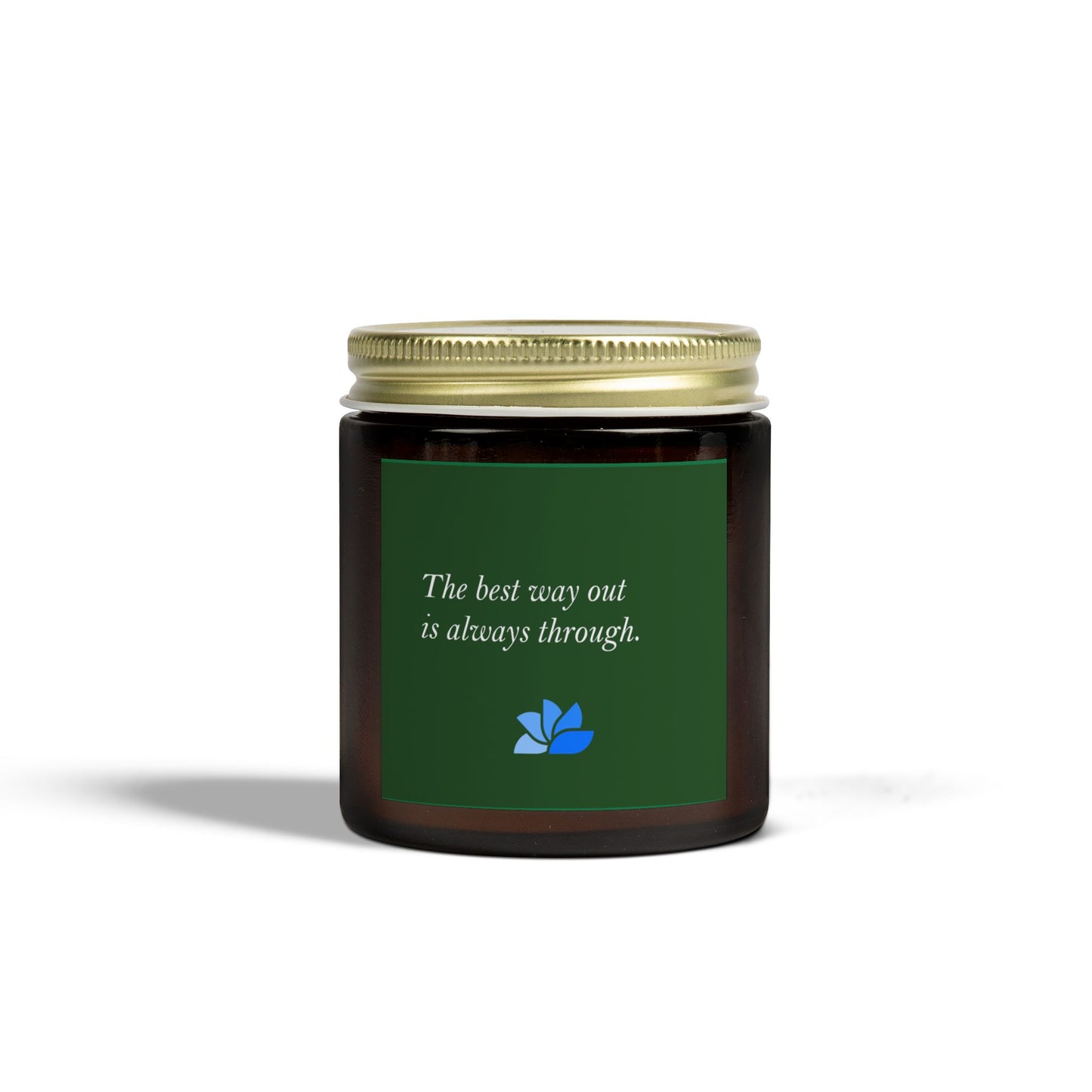 Possible Still™ Duftende Lys (4oz, 9oz) (Grønn Tema): Robert Frost Quotes