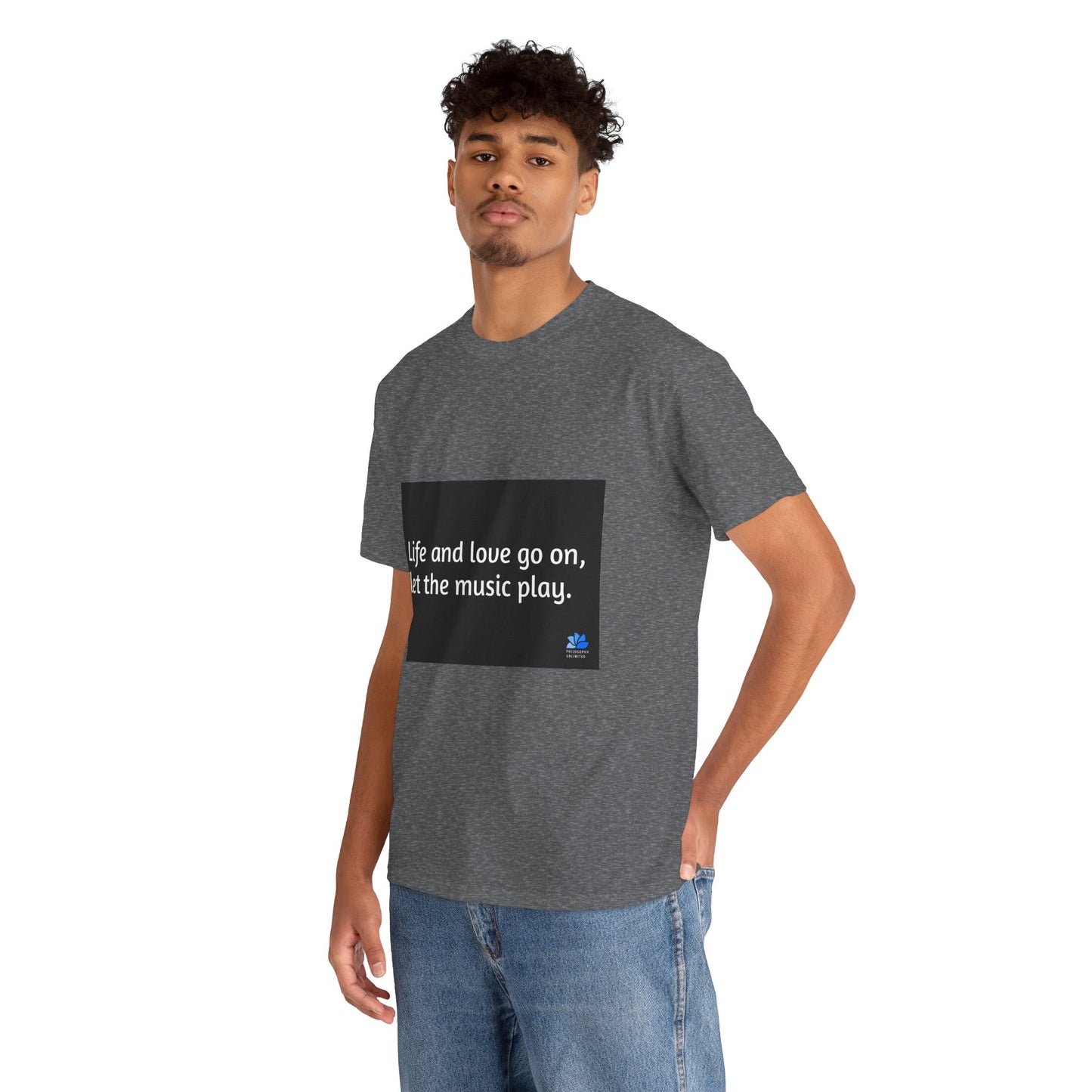 Alarm Dance Unisex ™ Heavy Cotton T-Shirt: Johnny Cash Quotes