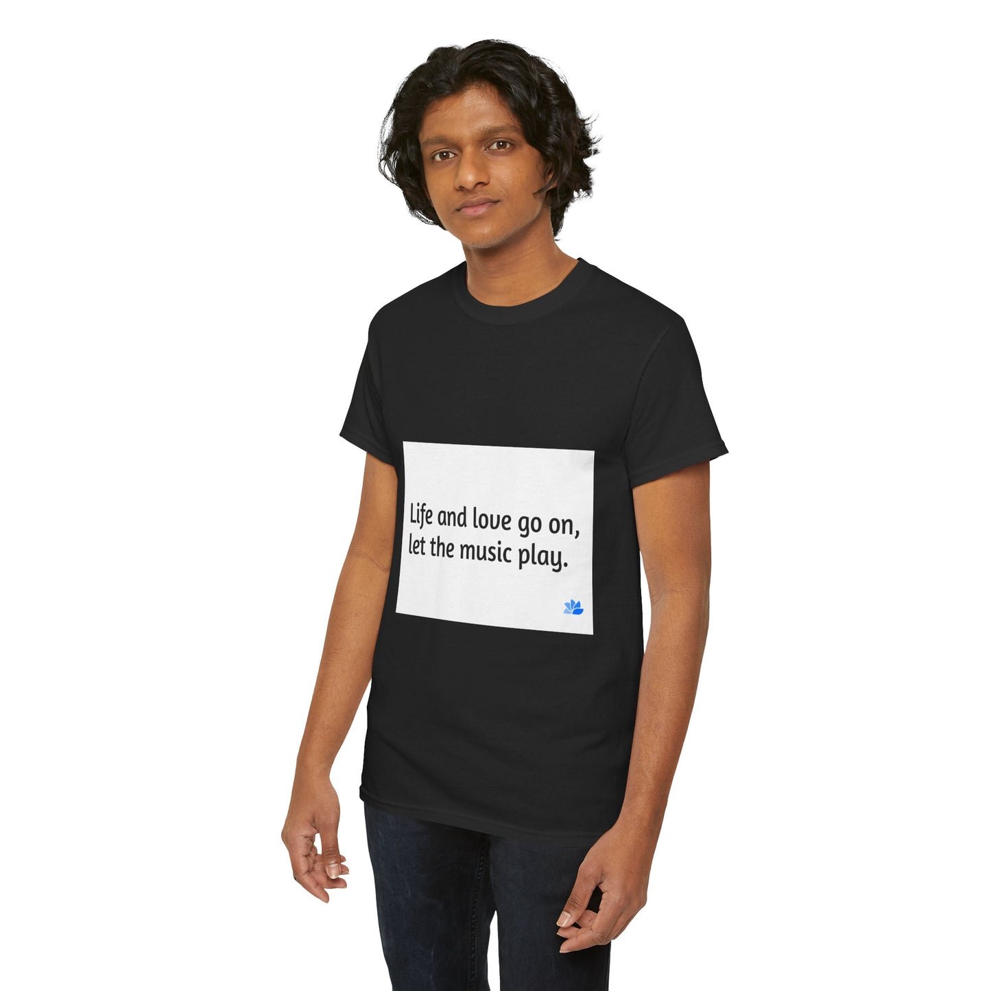 Alarm Dance Unisex ™ Heavy Cotton T-Shirt: Johnny Cash Quotes