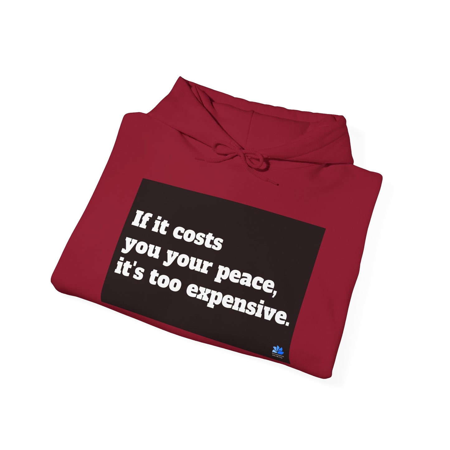 Back In Peace Unisex Heavy Blend ™ Hoodie: Paulo Coelho Quotes