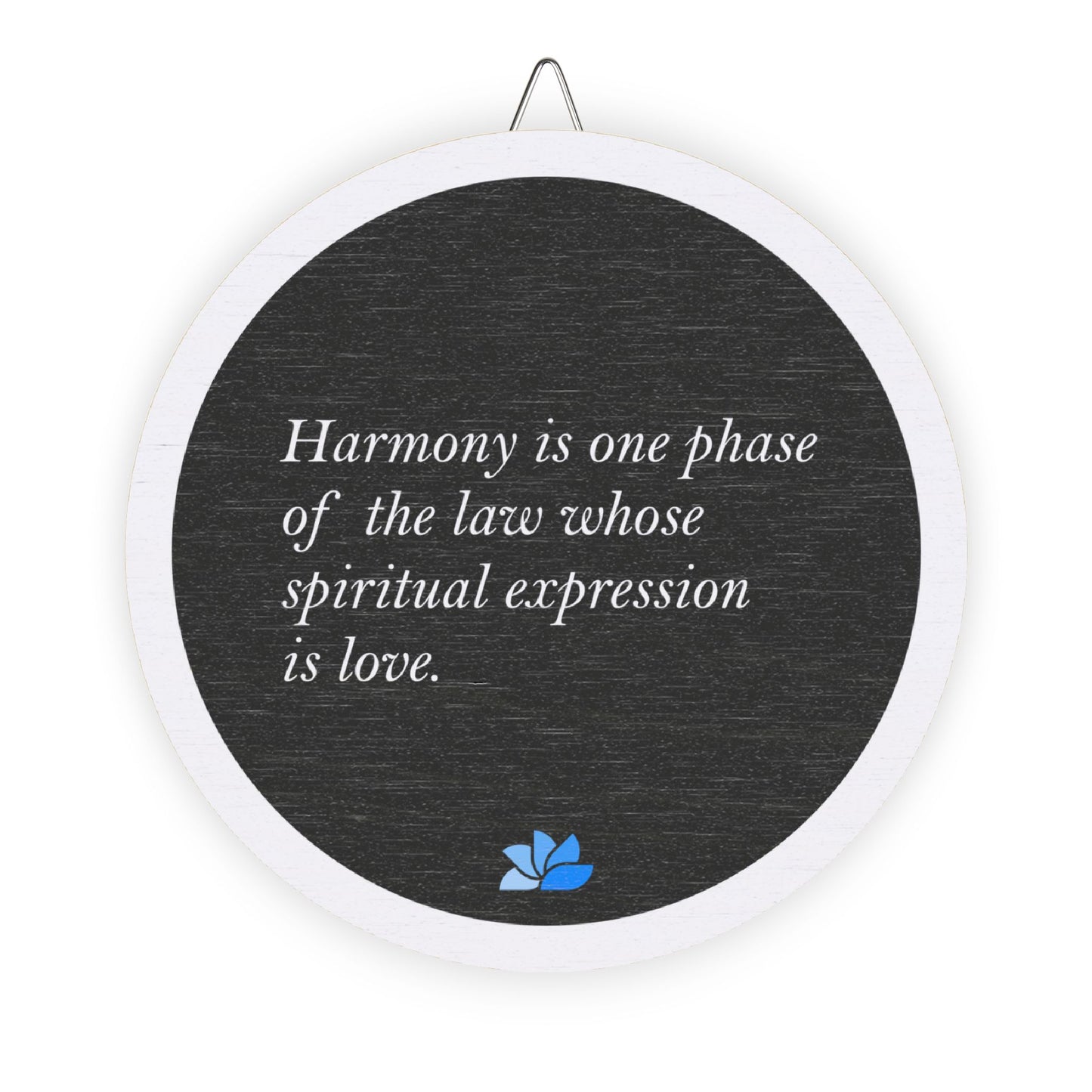 New Harmony™ Tre Hengende Skilt (Svart): James Allen Quotes