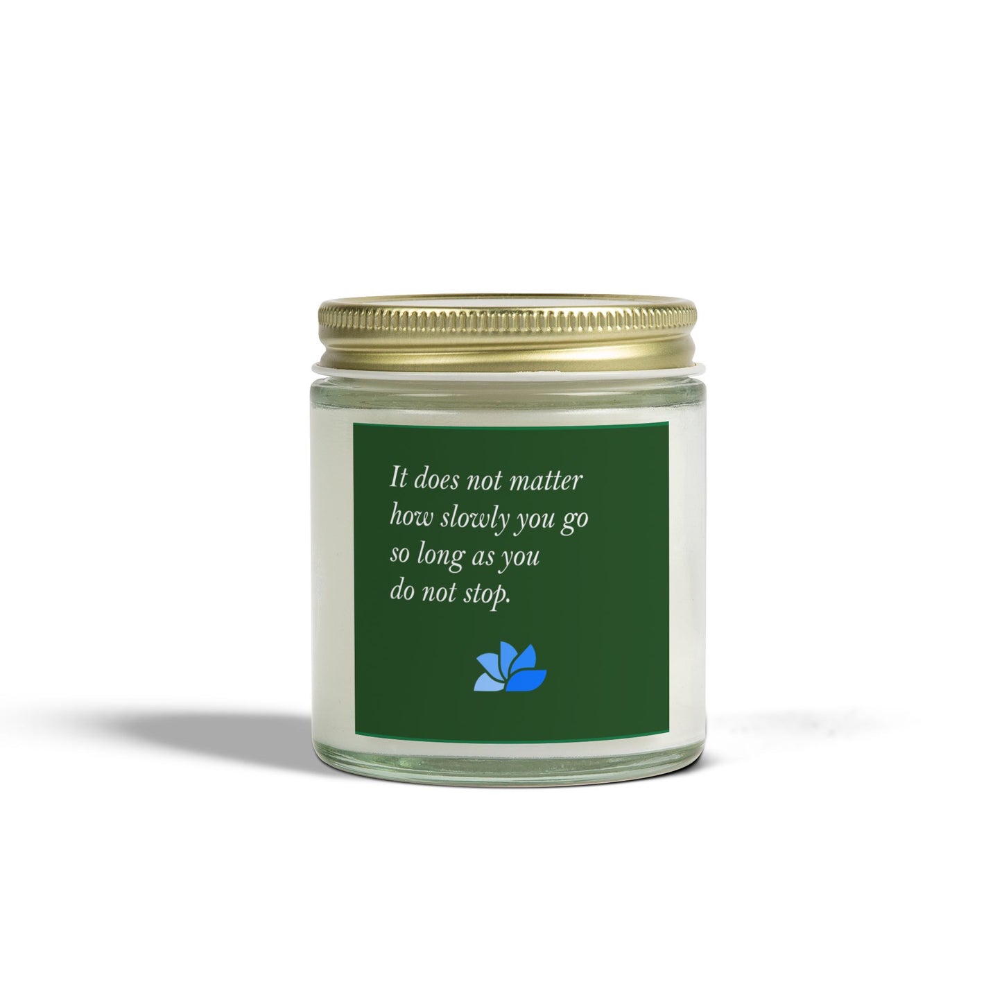 Possible Still™ Duftende Lys (4oz, 9oz) (Grønn Tema): Confucius Quotes