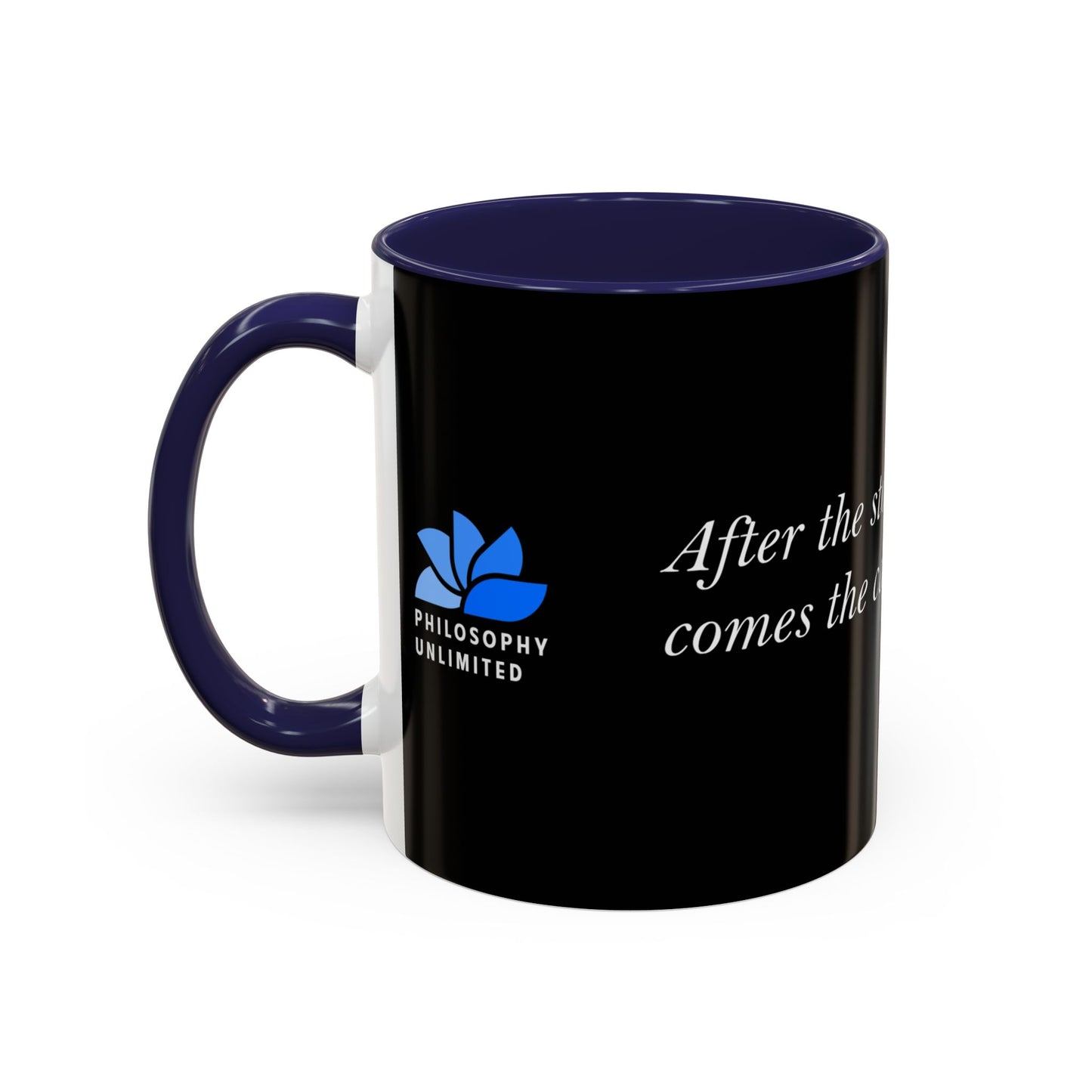 The Storm Is Over Accent™ kaffekrus 11 oz (0,33 L) / 15 oz (0,44 L) (sort tema): Matthew Henry Citater