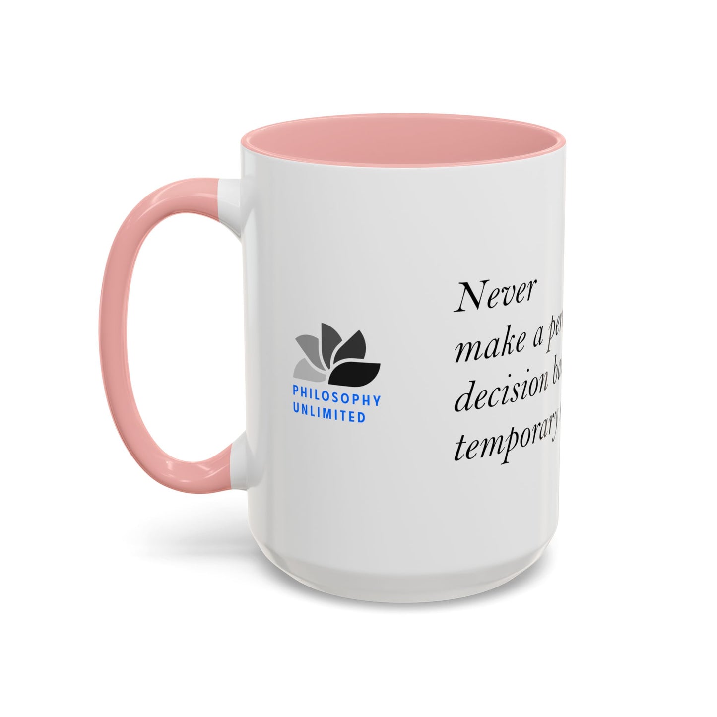 The Storm Is Over Accent™ Kaffekrus 11 oz (0,33 l) / 15 oz (0,44 l) (Hvit Tema): T. D. Jakes Quotes