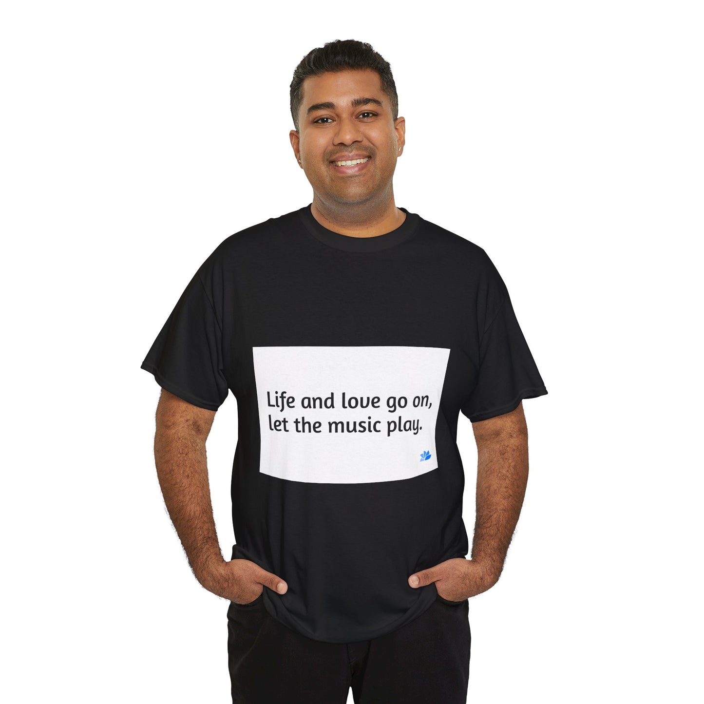 Alarm Dance Unisex ™ Heavy Cotton T-Shirt: Johnny Cash Quotes