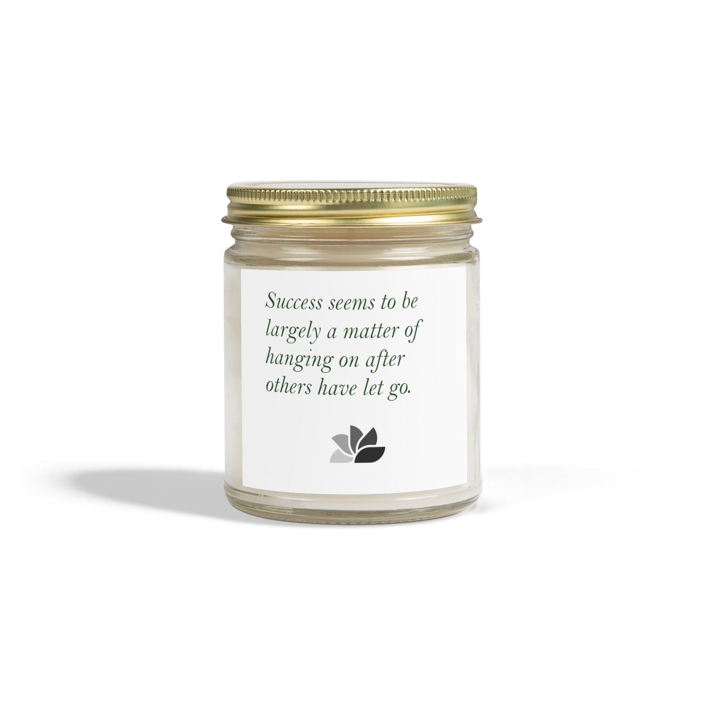 Possible Still™ Scented Candle (4oz, 9oz) (White Theme): William Feather Quotes