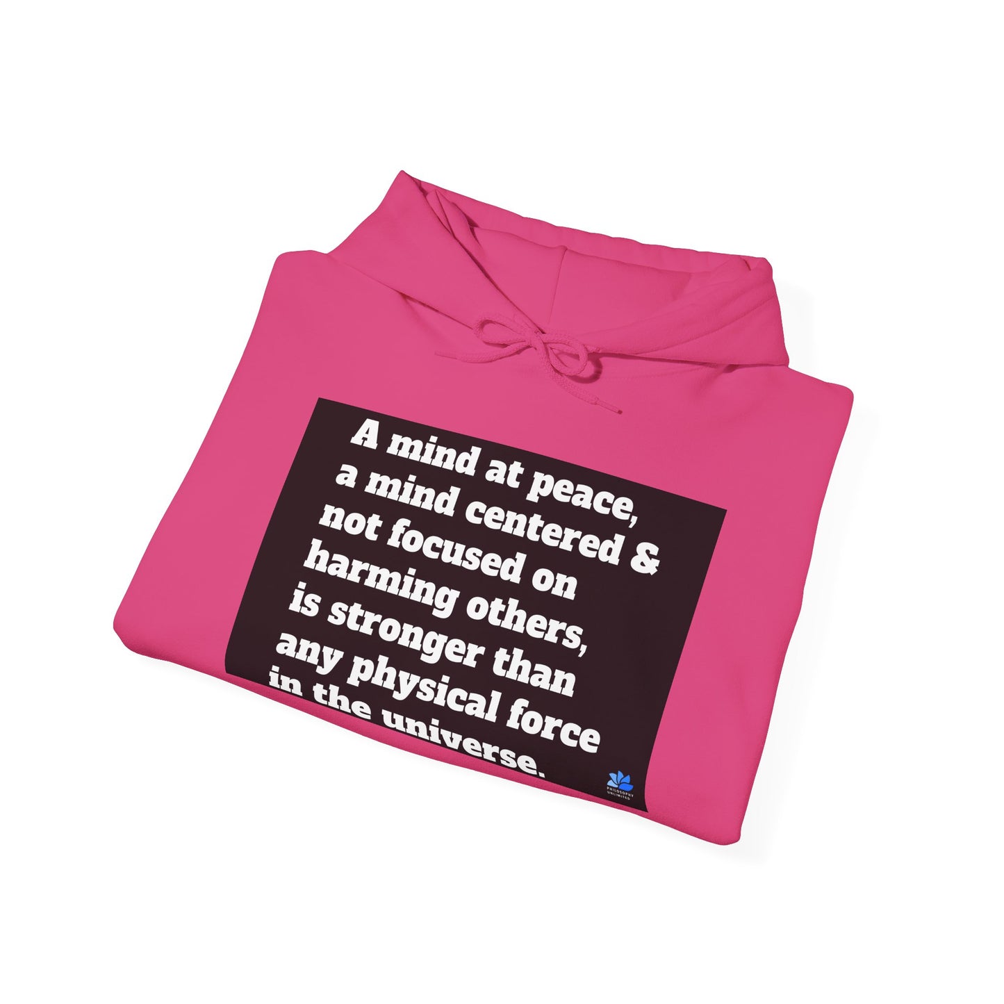 Back In Peace Sweat à capuche unisexe Heavy Blend™: Citations de Wayne Dyer
