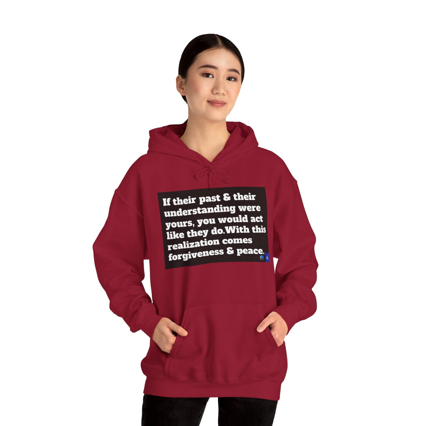 Back In Peace Unisex Heavy Blend ™ Hettegenser: Fabien Landry Quotes