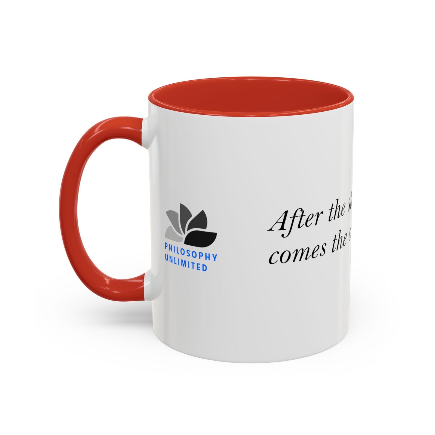 The Storm Is Over Accent™ Kaffekrus 11 oz (0,33 l) / 15 oz (0,44 l) (Hvit Tema): Matthew Henry Quotes
