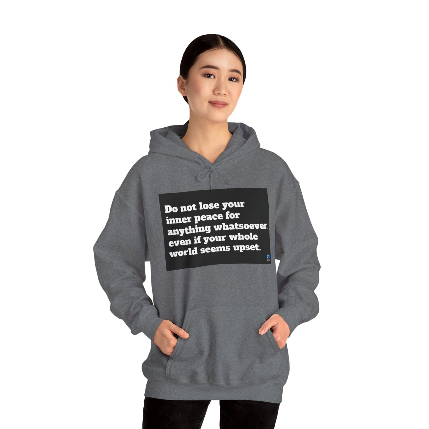 Back In Peace Unisex Heavy Blend ™ Hettegenser: Saint Francis de Sales Quotes