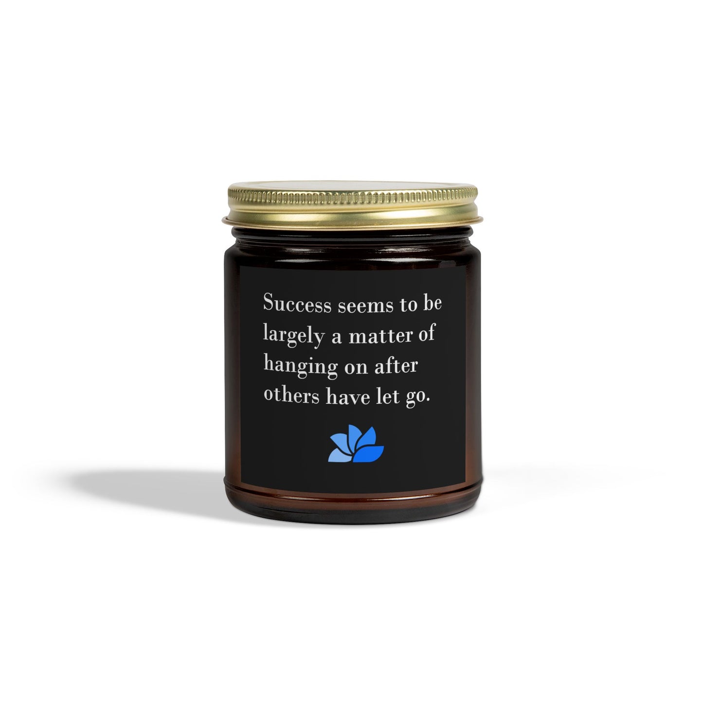 Possible Still™ Duftende Lys (4oz, 9oz) (Svart Tema): William Feather Quotes